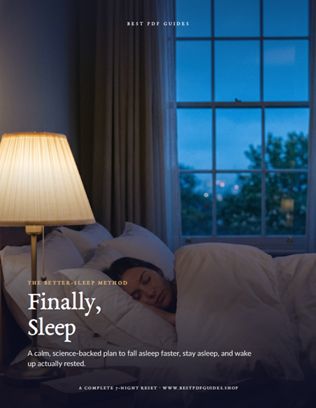 Finally, Sleep
