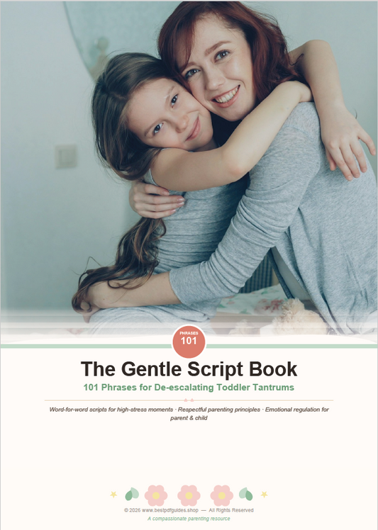 101 Phrases for De-escalating Toddler Tantrums